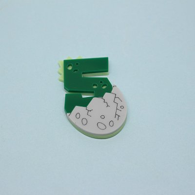 Aplique Idade - Dinossauro - 6cm - 1 unidade