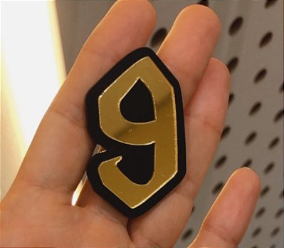 Aplique Idade - Harry Potter - 5cm- 1 unidade