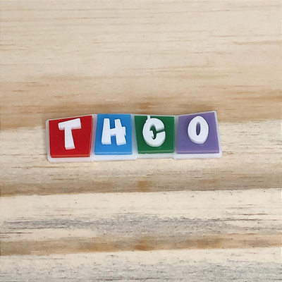 Aplique Nome 5cm - Pocoyo - 1 unidade