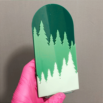 Cenário Floresta - Dinossauro - 14cm - 1 unidade