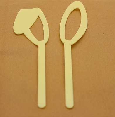 Topo de Bolo Orelha de Coelho - Páscoa - 1 unidade