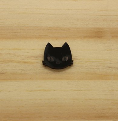 Aplique Gato 1,5cm - Acrílico - 10 unidades