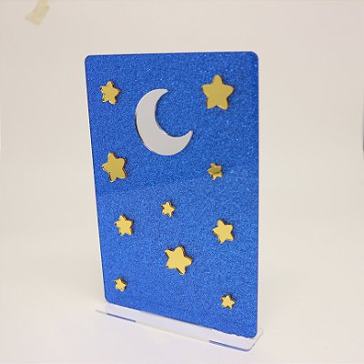 Cenário Lua e estrelas - Mickey - 18cm - 1 unidade