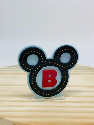 Cenário Pista Orelhas - Mickey Corrida - 8cm - 1 unidade