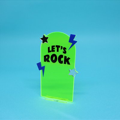 Cenário Neon - Rock Doido - 14cm - 1 unidade