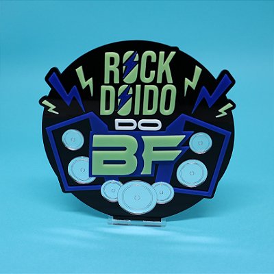 Cenário Rock Doido - 15cm - 1 unidade