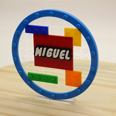Cenário Nome - Lego - 11cm - 1 unidade