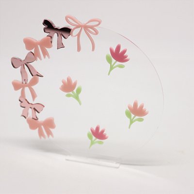 Cenário Laços e flores - Laços - 12cm - 1 unidade