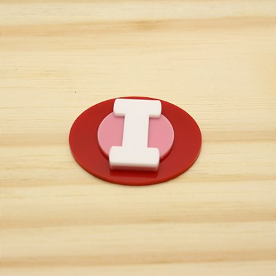 Aplique Inicial - 5cm - Stumble Guys - 1 unidade