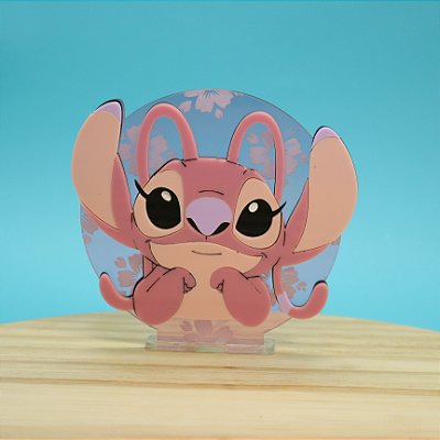 Cenário Angel - Stitch - 10cm - 1 unidade