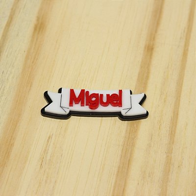 Aplique nome Faixa - Snoopy - 6cm - 1 unidade