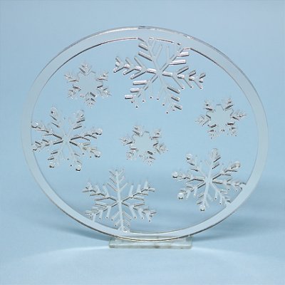 Cenário Floco de Neve - Frozen - 14cm - 1 unidade