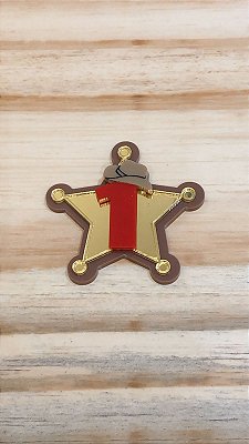 Aplique Xerife Idade - Toy Story - 5cm - 1 unidade