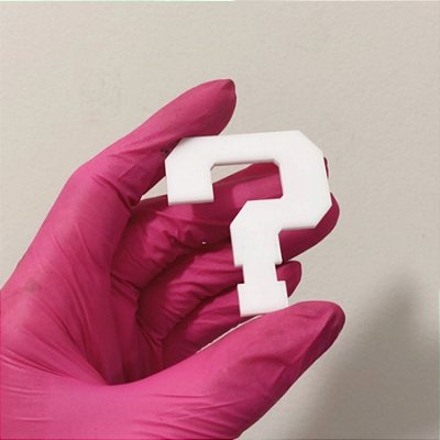 Aplique Interrogação - Super Mário - 5cm - 1 unidade