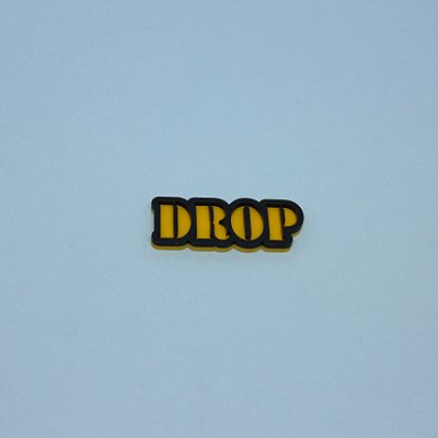 Aplique DROP - Fortnite - 6cm - 1 unidade