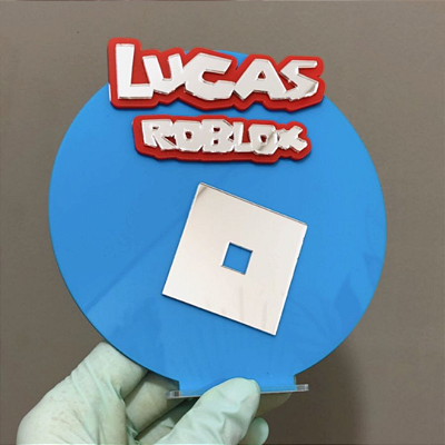 Aplique Logo e nome - Roblox - 13cm - 1 unidade