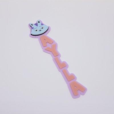 Aplique nome Catrat batata grande -  Casa Mágica da Gabby - 14cm - 1 unidade