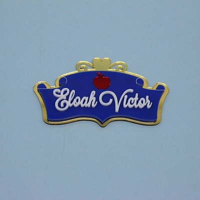 Aplique Nome para Kitkat - Branca de Neve - 10cm - 1 unidade