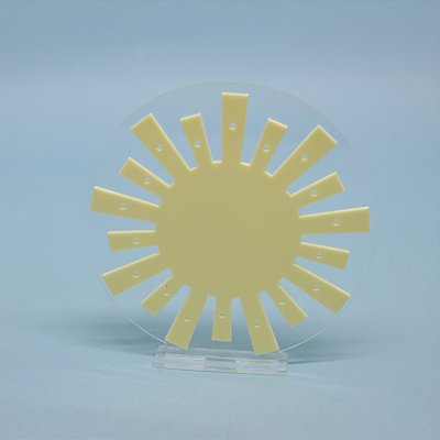 Cenário Sol com furos para LED - 365 Sorrisos - 10cm - 1 unidade