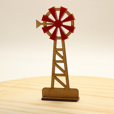 Cenário Cata Vento - Fazendinha - 12cm - 1 unidade