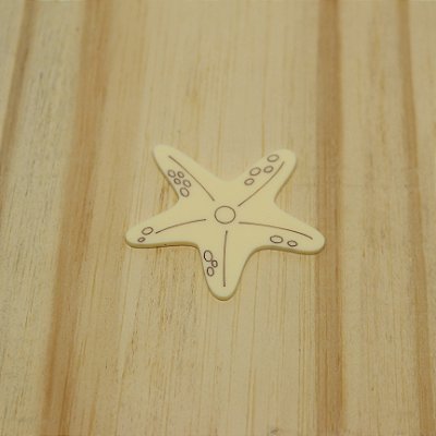 Aplique Estrela do Mar - Fundo do Mar - 5cm - 1 unidade