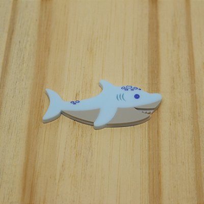 Aplique Tubarão - Fundo do Mar - 6,5cm - 1 unidade