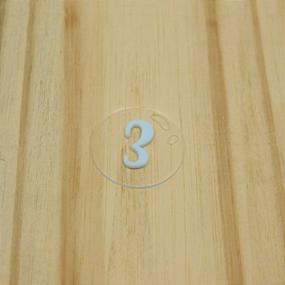Aplique Bolha com Idade - Fundo do Mar - 4cm - 1 unidade