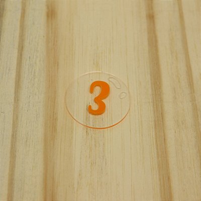 Aplique Bolha com Idade - Fundo do Mar - 4cm - 1 unidade