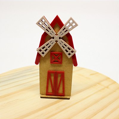 Cenário Moinho - Fazendinha - 13cm - 1 unidade