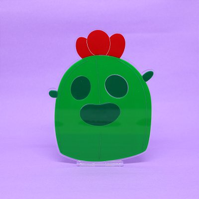 Cenário Spike - Brawl Stars - 14cm - 1 unidade