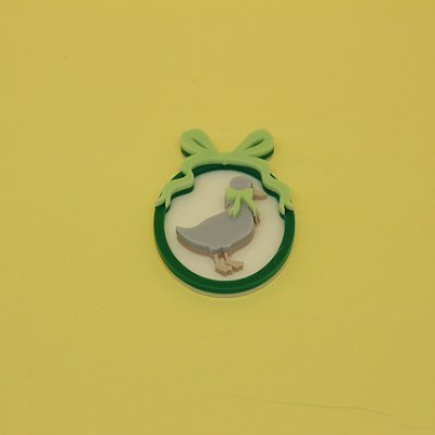 Aplique Aro Patinho - Patos - 6,5cm- 1 unidade