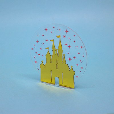 Cenário Castelo - Princesas - 12cm - 1 unidade