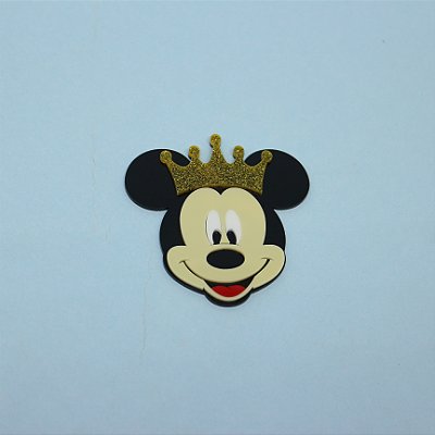 Aplique Personagem Majestade - Mickey - 8cm - 1 unidade