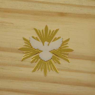 Aplique Divino Com Raios - Batizado - 8cm - 1 unidade