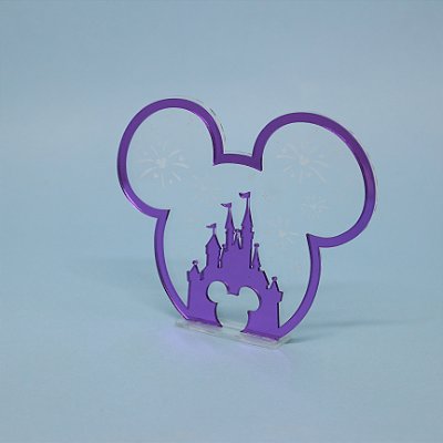 Cenário Castelo - Mickey 50 anos - 12cm - 1 unidade
