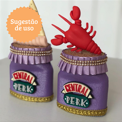 Aplique Central Perk - Friends - 5cm - 1 unidade