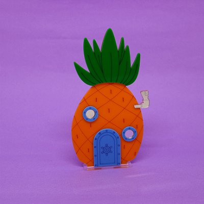 Cenário Abacaxi - Bob Esponja - 14cm - 1 unidade