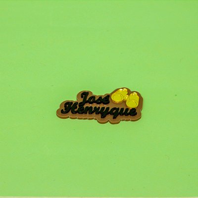 Aplique Nome com Binóculo - George o Curioso - 6cm - 1 unidade