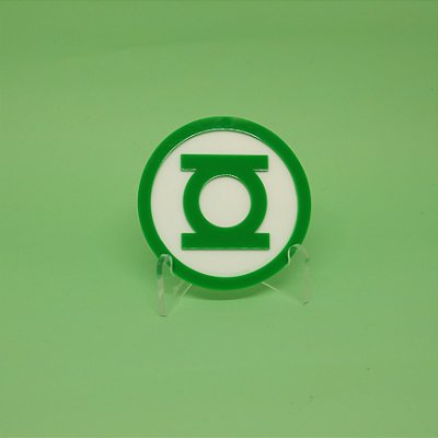 Aplique Lanterna Verde - Heróis - 8cm - 1 unidade