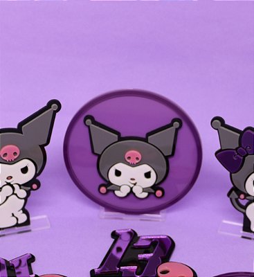 Cenário Kuromi - Kuromi - 10cm - 1 unidade