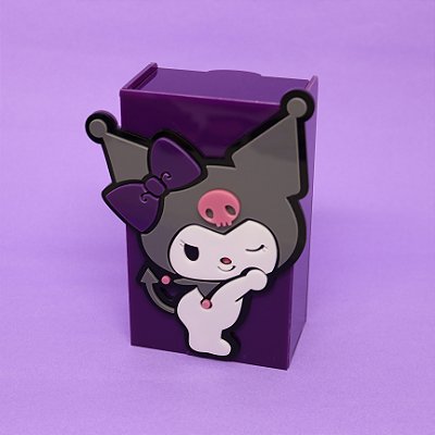 Caixa Kitkat com tapa - Kuromi - 12cm - 1 unidade