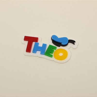 Aplique Nome com chapéu Pato Donald - Mickey - 6cm - 1 unidade