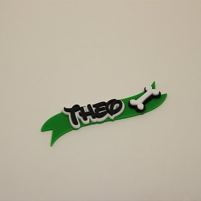 Aplique Faixa com Nome - Mickey - 10cm - 1 unidade