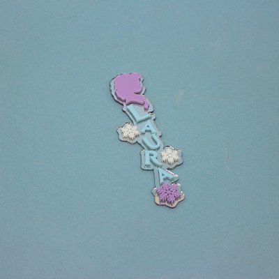 Aplique Nome Batata Grande Elsa - Frozen - 14cm - 1 unidade