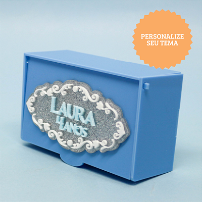 Caixa Kitkat Horizontal Personalizável - 12cm - 1 unidade