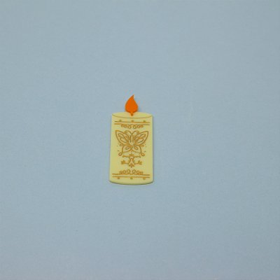 Aplique Vela - Encanto - 7cm - 1 unidade