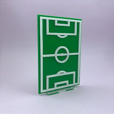 Cenário Campo - Futebol - 10cm - 1 unidade