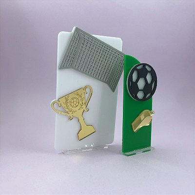 Kit Cenário Futebol - 12cm - 1 unidade