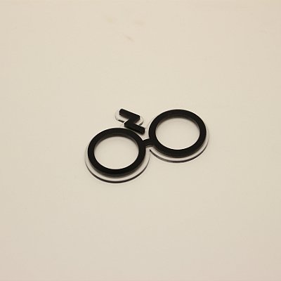 Aplique Óculos - Harry Potter - 6cm - 1 unidade