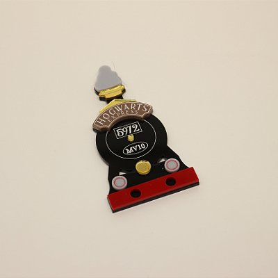 Aplique Expresso Hogwarts - Harry Potter - 8cm - 1 unidade